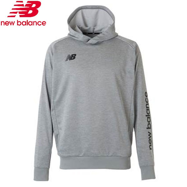 返品交換不可 期間限定セール ニューバランス new balance 41チームスウェットフーディ AMT45235-GR トップス トレーニング ジム メンズ