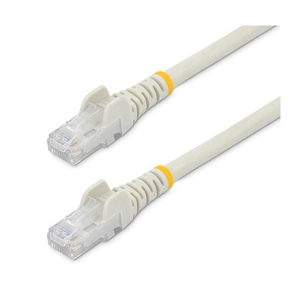 （まとめ） StarTech.com カテゴリ6 LANケーブル RJ45モールドコネクタ 3m ホワイト N6PATC3MWH 1本 [x3セット]