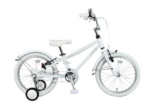 ARCOBA(アルコバ)ABT16AR-A-WH 子供用自転車 ジュニアバイク 16インチ 幼児用自転車 誕生日プレゼント キッズバイク 贈り物 泥除け付き 男の子 女の子 ホワイト