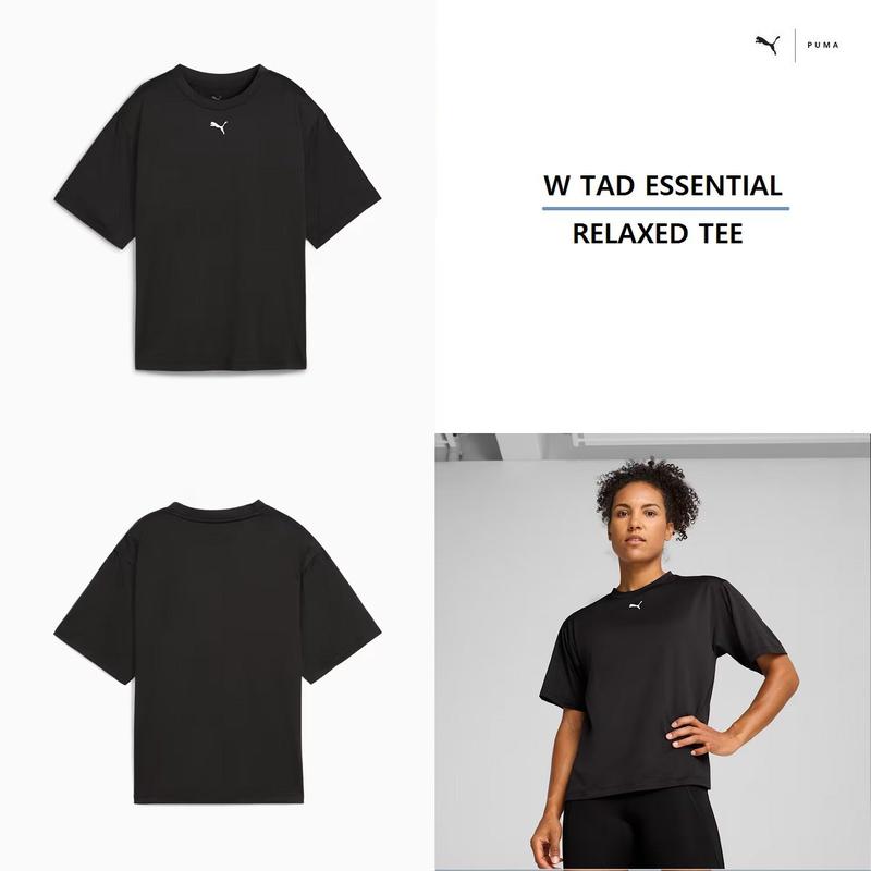 女性用テッドエッセンシャルリラックスTシャツ 527139 - 01 W TAD ESSENTIAL RELAXED TEE