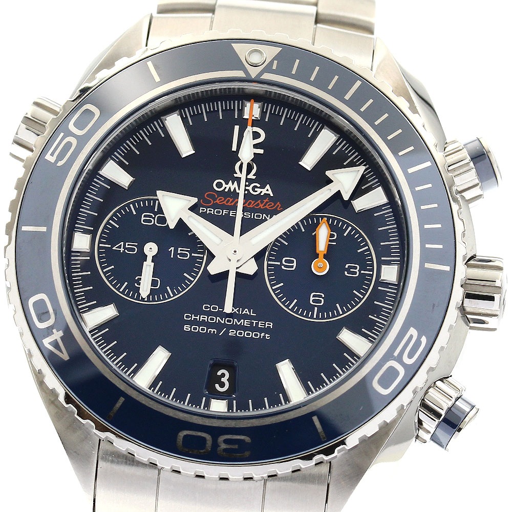 オメガ OMEGA 232.90.46.51.03.001 シーマスター プラネットオーシャン クロノグラフ 自動巻き メンズ 良品 _897380【中古】