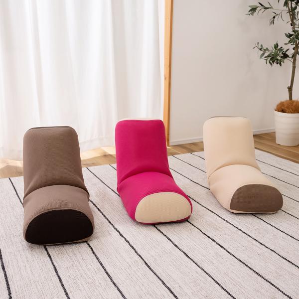 フロアチェア 座椅子 クッション 座布団 足置き 枕 まくら リクライニング 北欧 おしゃれ コンパクト 背もたれ 分厚い 厚み ボリューム 和室 和風 洋室 洋風