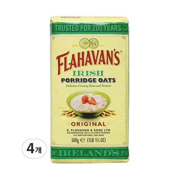 プラハバン アイリッシュ ポリッジ オートミール シリアル 플라하반 아이리쉬 포리지 오트밀 시리얼