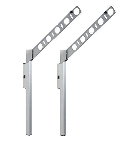 タカラ産業(Takara Industry) DRY・WAVE 腰壁用可動式物干金物 アーム長さ550mm SF55 シルバー