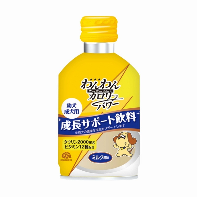 （まとめ買い）アースペット わんわんカロリー パワー 幼犬/成犬用 275ml 犬用フード [x12]