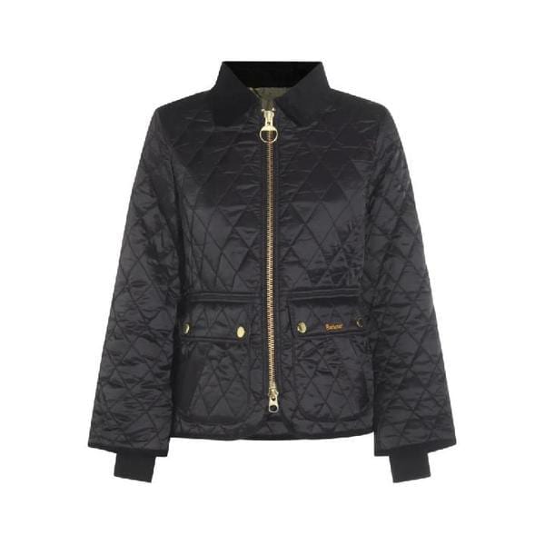 25 FW ダイヤモンドキルティングジップアップコート LQU1765BK91 TP444612835