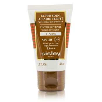 Sisley スーパー ソイン ソレア ティンテッド ユース プロテクター SPF 30 UVA PA+++ - #3 Amber