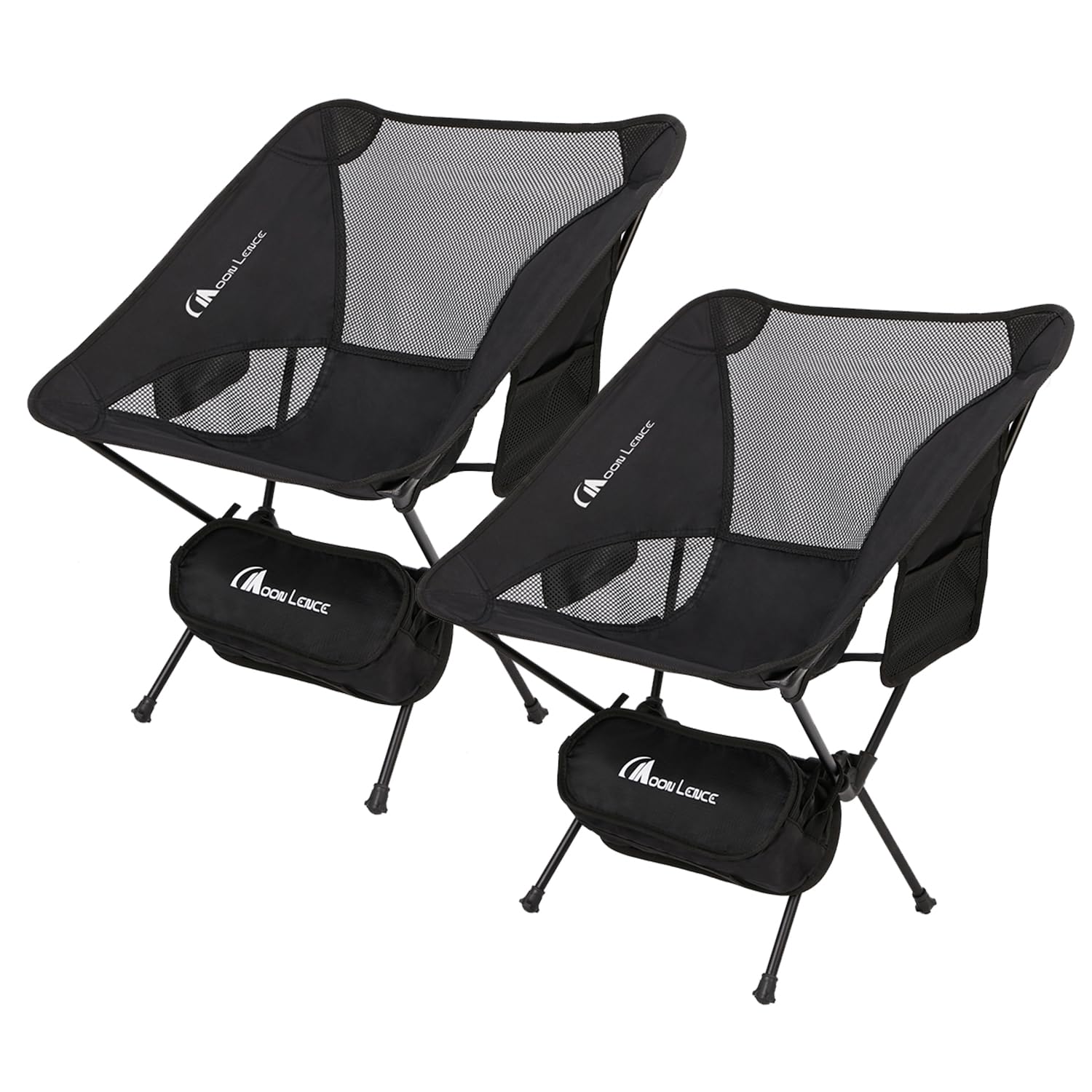 MOON LENCE アウトドア チェア キャンプ 椅子 折りたたみ コンパクト 超軽量907g イス 収納バッグ付き ハイキング お釣り 登山 耐荷重150kg 5,366円