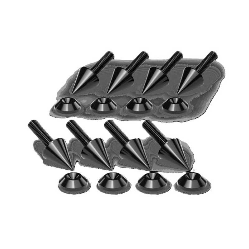 KEF　スパイクキット ブラック　PQ1 PLINTH SPIKE KIT