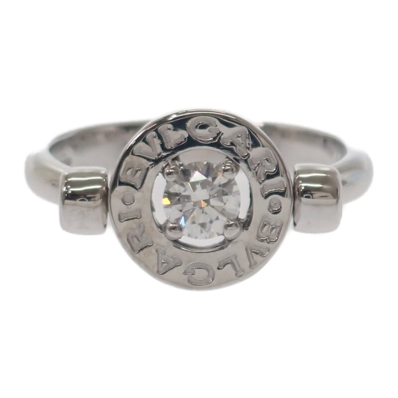 フリップ AN856302 リング K18WG ホワイトゴールド ダイヤモンド 9号 49 レディース【Aランク】