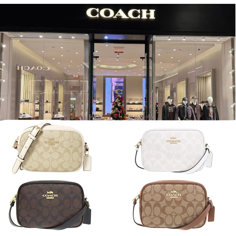 MINI JAMIE CAMERA BAG IN SIGNATURE CANVAS C9926