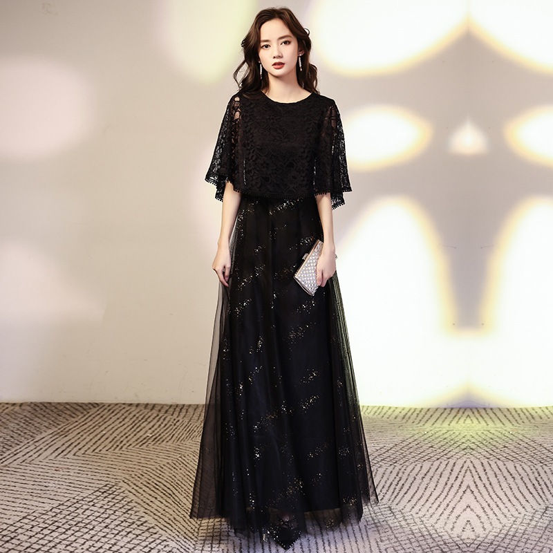 イブニングドレスディナー パーティー 礼服韓国ファッション レディース ワンピース ロングスカート 綺麗感 可愛い結婚式 卒業式 演奏会発表会 成人式LF05 5,997円
