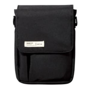 （まとめ） LIHIT LAB. キャリングポーチ A6 A-7574-24 ブラック(×10セット)