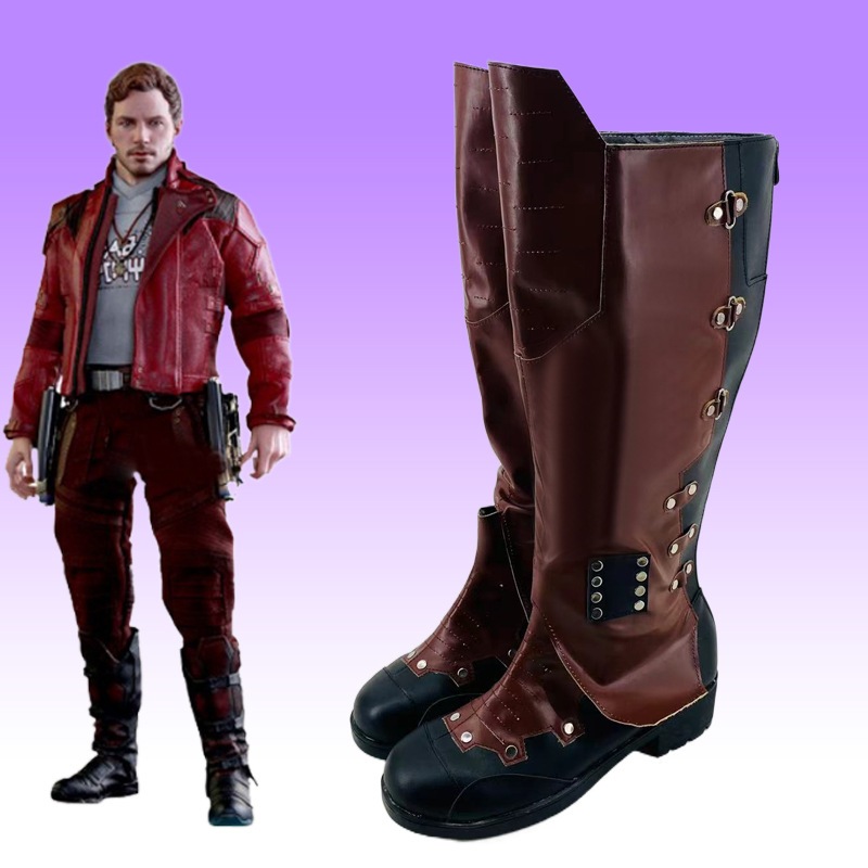 ガーディアンズ・オブ・ギャラクシー スターロードコス 靴 二次元アニメーション展示パフォーマンスシューズ