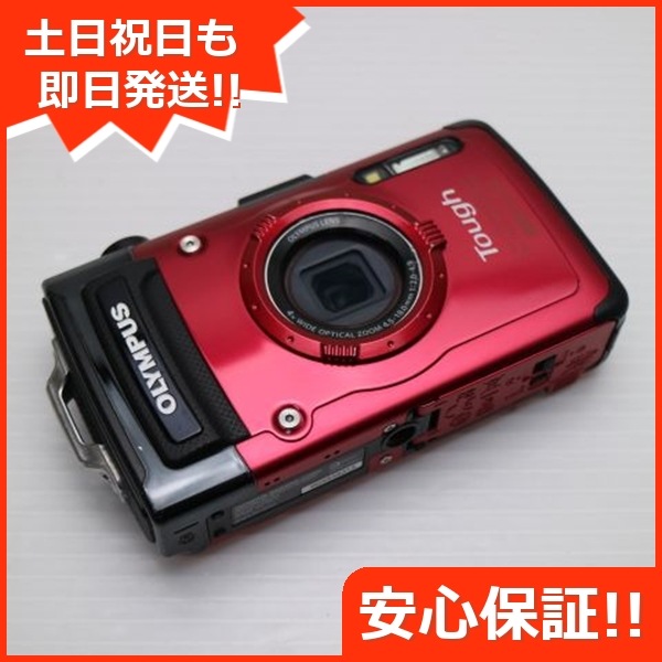 美品 TG-2 Tough STYLUS レッド デジカメ OLYMPUS 89コンパクトデジタルカメラ