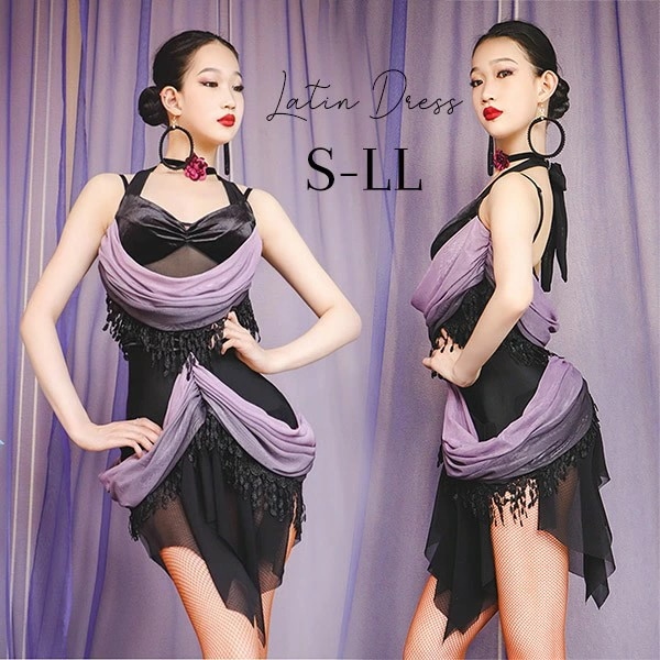 超特価ラテン 衣装 ラテンドレス 社交ダンス衣装 ダンスウエア 豪華なドレス チャチャ サンバ スリム 豪華 ステージ衣装 レディース ドレス ラテンダンス 舞踏会 演出用 出演 ドレス ワンピース