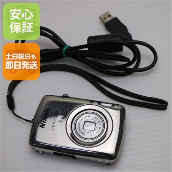 美品 COOLPIX S01 ミラーシルバー デジカメ Nikon 96 17,040円