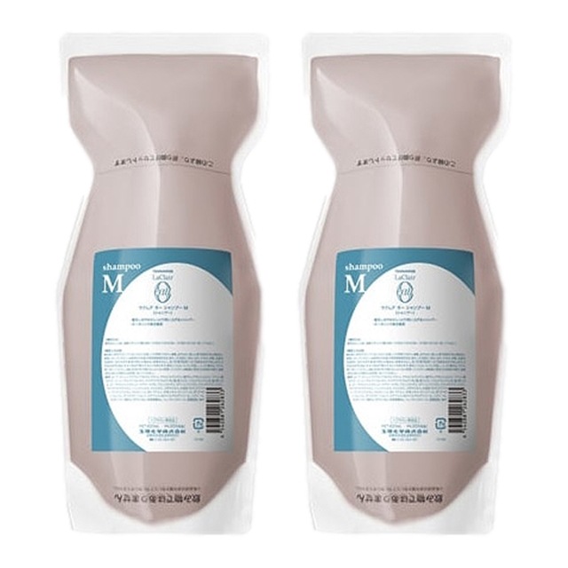 ラクレア オー シャンプー M(モイストフレッシュ) 600ml(リフィル） x 2 お得な2個セット