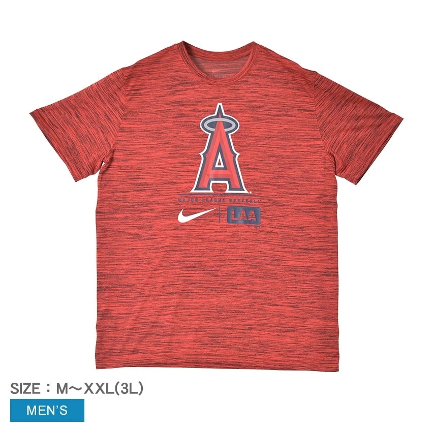 Large Logo Velocity Tee NKPQ-62Q-ANG-B1Y メンズ Tシャツ 半袖 ロサンゼルス・エンゼルス Los Angeles Angels MLB ウエア 5,289円