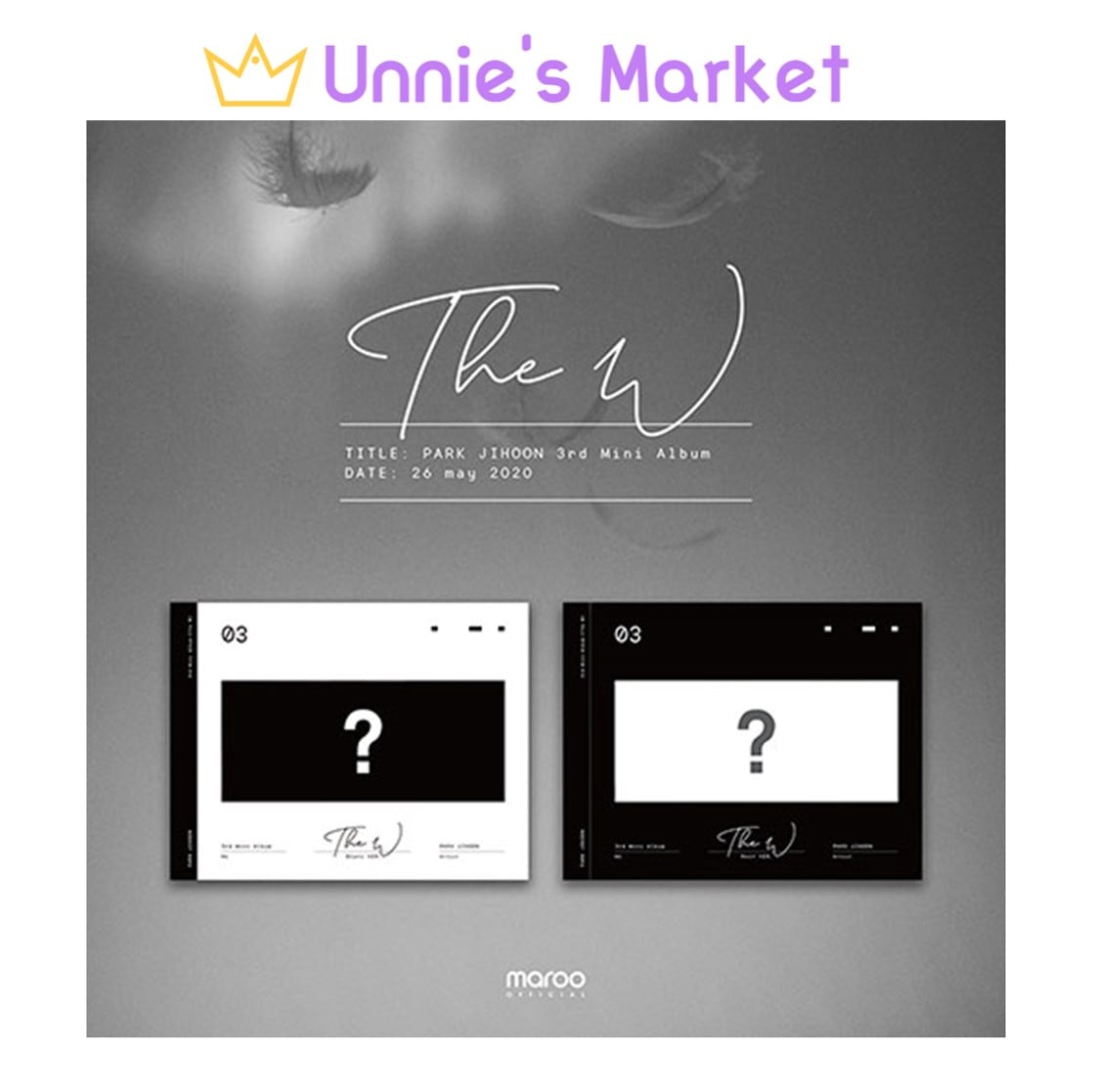 [SET] PARK JIHOON - THE W 3rd Mini Album