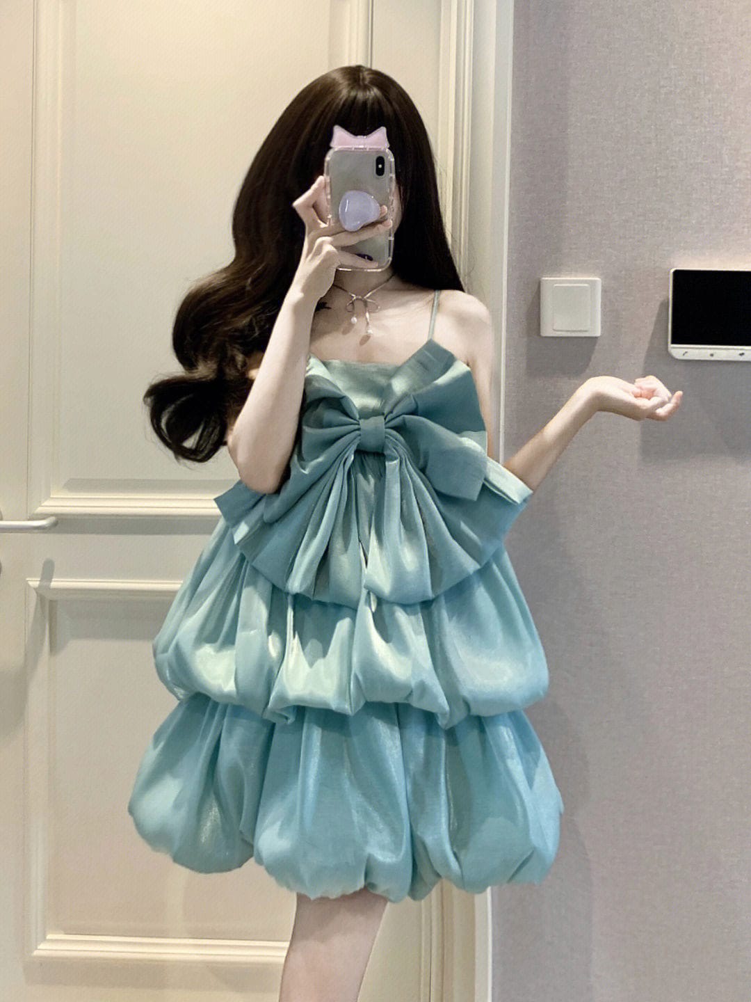 ロリータドレス ティーブレイクドレス 春夏 可愛らしい 蝶結び ワンピース