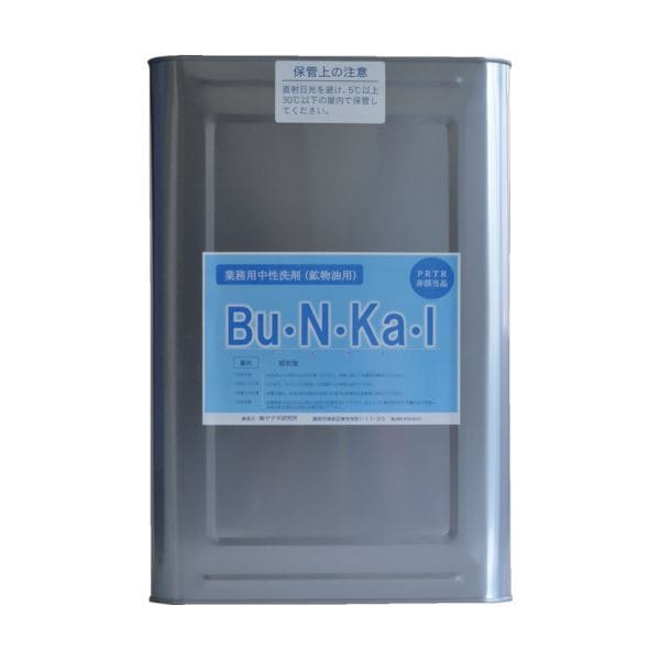 ヤナギ研究所 鉱物油用中性洗剤Bu/N/Ka/I 18L缶 BU-10-K 1缶 22,883円