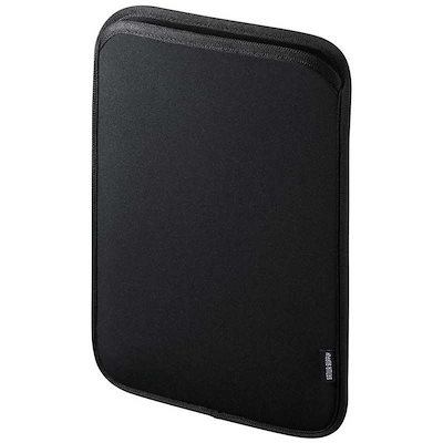 他サイト： サンワサプライ　ネオプレンスリップインタブレットPCケース(10.1型) 　PDA-TABS10BKNの商品画像