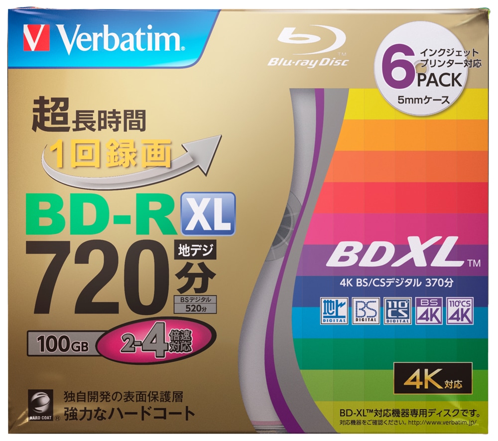 VBR520YP6VTO [BD-R XL 4{ 6g]