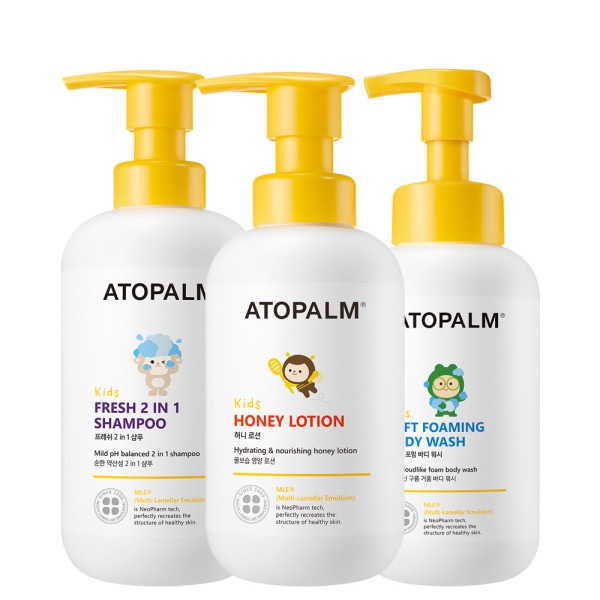 アトパム キッズ 3点 セット（ローション+シャンプー+ボディ）