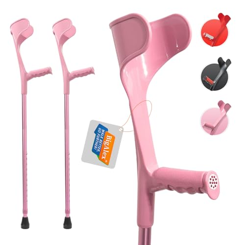 ビグアレクス（BigAlex）クラッチ杖 松葉杖 まつばづえ ロフストランドクラッチ 折りたたみ 折り畳み 伸縮式 ロフストランド ステッキ リ