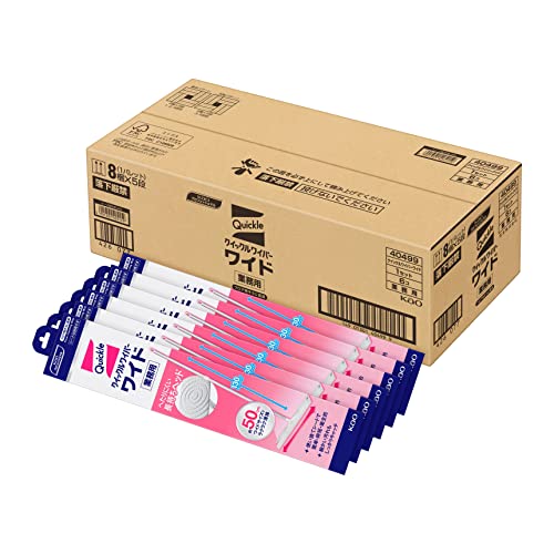 [ケース販売]【業務用 フロアワイパー】クイックルワイパー ワイドサイズ 本体(花王プロフェッショナルシリーズ) 14,718円