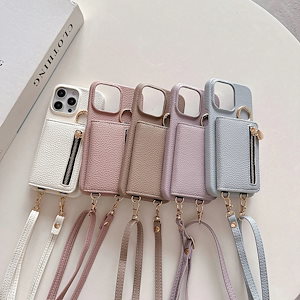 スマホケース ショルダー iphone16pro ケース 16plus 16promax iphone 16 ケース 韓国 15 15plus 15promax 小銭入れ 携帯ケースiPhone13
