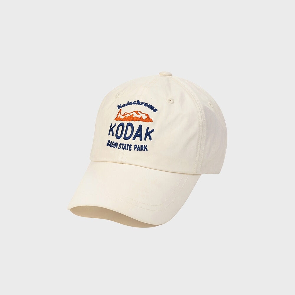コダックアパレル バシンパーク ウーブン ボールキャップ IVORY