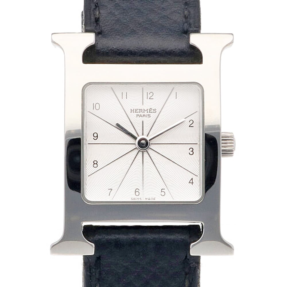エルメス Hウォッチ 腕時計 ステンレススチール HH1.210 クオーツ 1年保証 HERMES 中古 149,600円