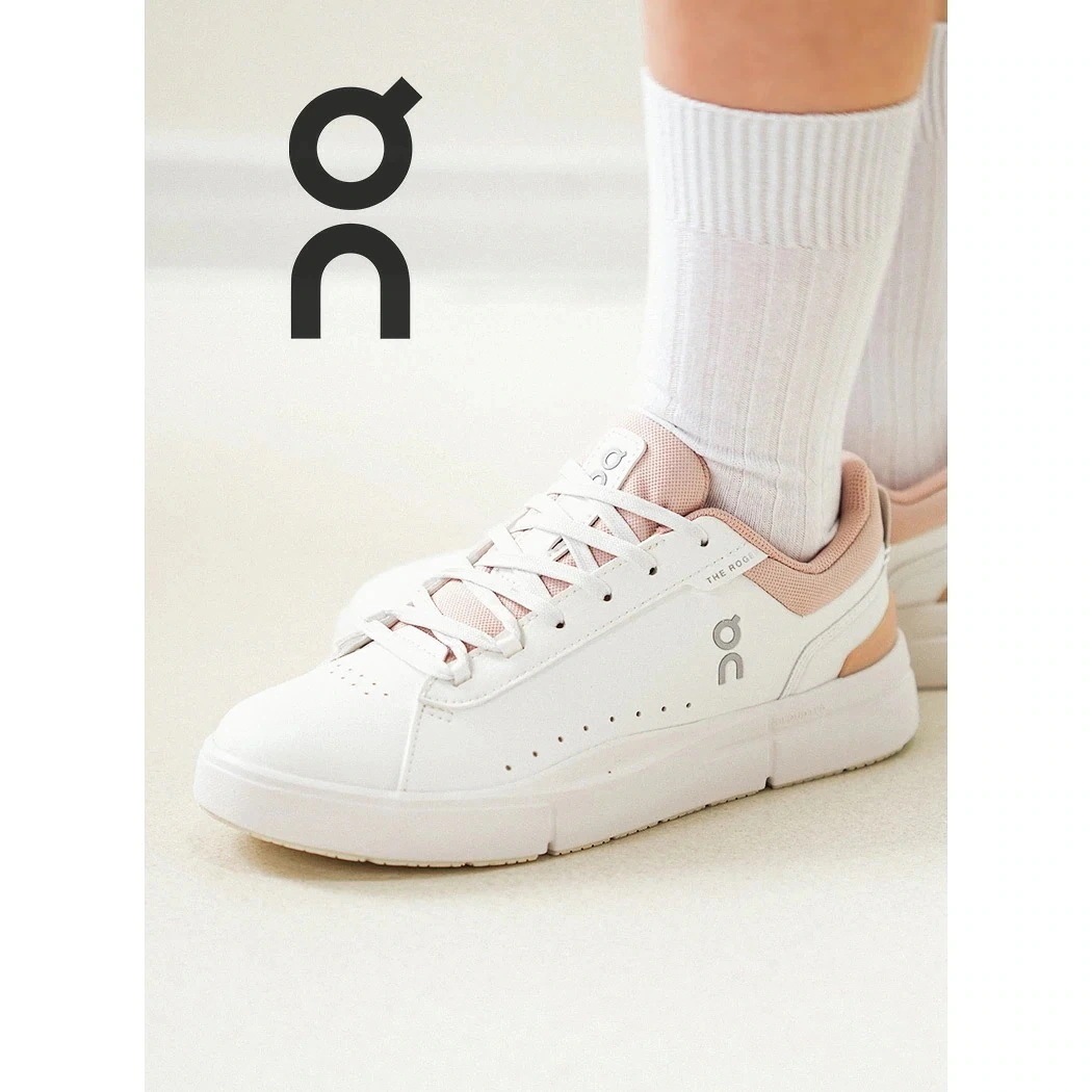 On オン ロジャー アドバンテージ スニーカー THE ROGER ADVANTAGE WHITE/ROSEHIP ( ホワイト ローズヒップ ピンク 3WF30392349 )