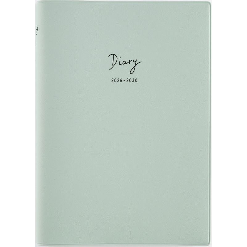 （まとめ買い）高橋書店 2026年版1月始まり No.345 5年DIARY B6判 ミントグリーン [x3] 5,917円