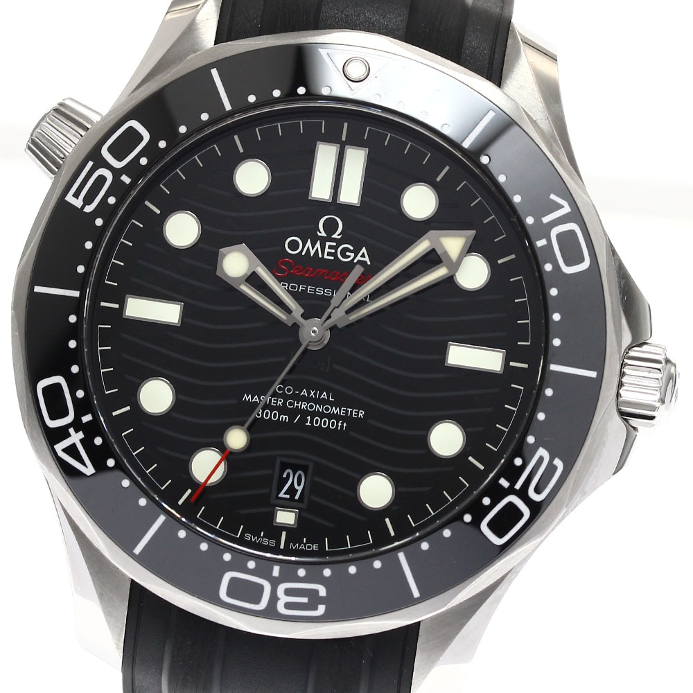 オメガ OMEGA 210.32.42.20.01.001 シーマスター ダイバー 300M コーアクシャル マスタークロノメーター 自動巻き メンズ 良品 _891004【中古】