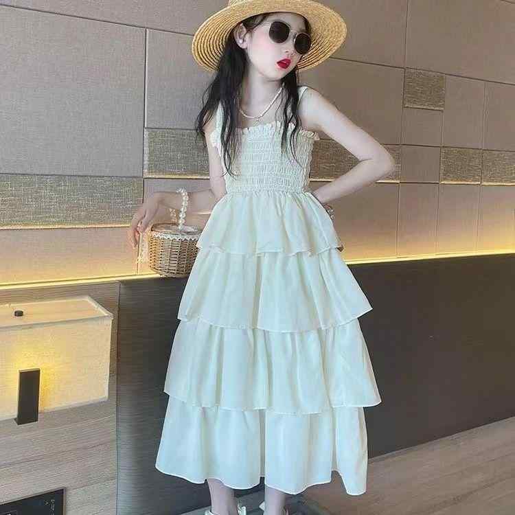 【3日出荷】ファッション 女の子 かわいい おしゃれ 韓国 子供服 プリンセス 高級 女の子 ドレス サマー フェアリー ワンピース シン