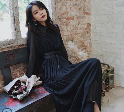長袖ロングワンピース ワンピース ロング丈 長袖 Aライン プリーツ ウエストリボン 爽やか 大人スタイル かわいい 大人可愛い きれいめ シンプル カジュアル 大人 上品 おしゃれ かっこいい