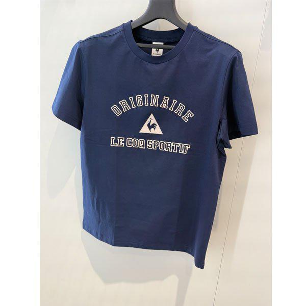 ユニレターグラフィックルフレッシュ半袖TシャツQR123LRS22 DNV