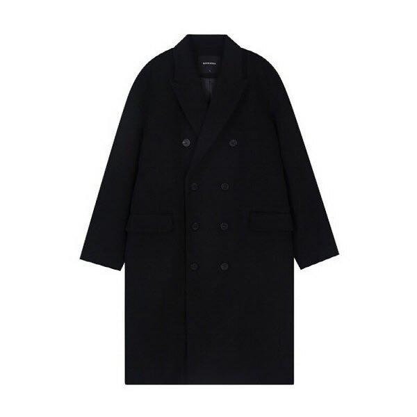 【メンズ】梳毛ダブルロングコート（B244CT010P1）（P003716436）