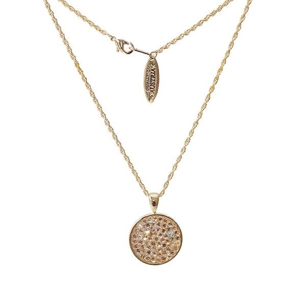 nsg4001 골드 오스트리아 크리스탈 롱목걸이 /Korea, 한국제품