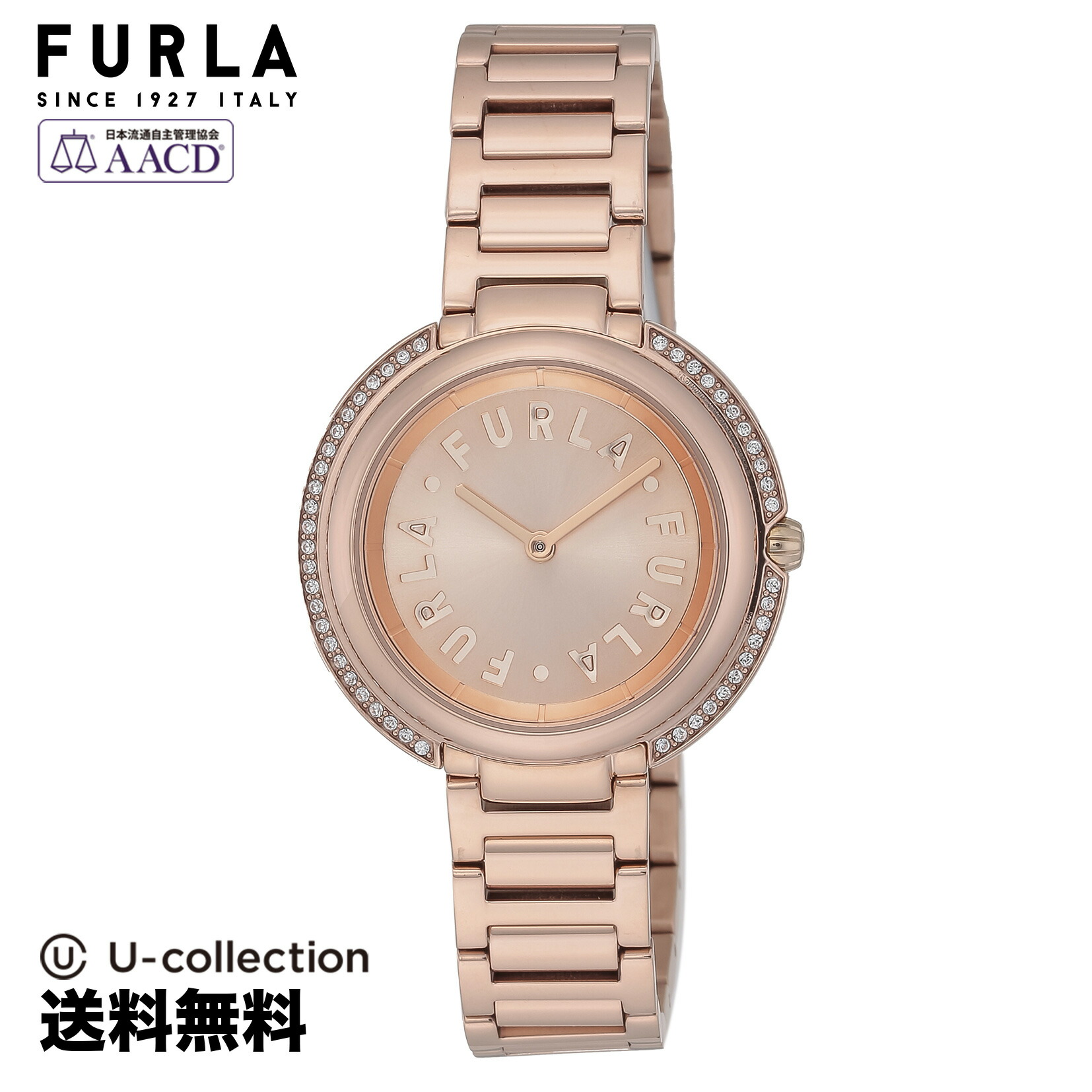 【腕時計】 FURLA(フルラ) ICON SHAPE / アイコンシェイプ レディース ピンク クォーツ WW00032009L3 時計 ブランド