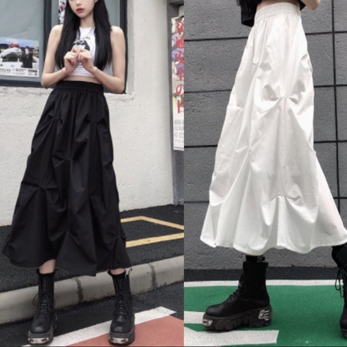 ボトムス ハイウエスト ロング スカート アシンメトリー フレア Aライン 原宿系 無地 プリーツ かわいい 大人可愛い きれいめ シンプル カジュアル 大人 上品 おしゃれ お洒落 かっこいい lb