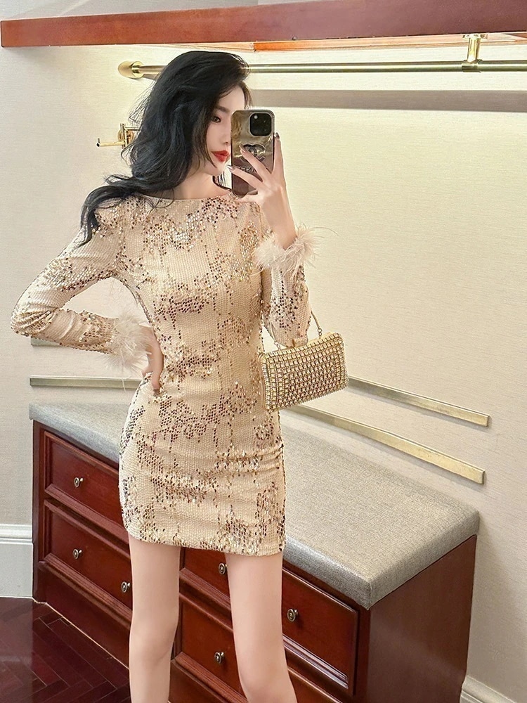 【JY.上品】 ワンピース パーティードレス キャバ 着痩せ 大人 お呼ばれ 同窓会 披露宴 卒業式 結婚式 ウェディング 二次会 成人式 ロングドレス 3