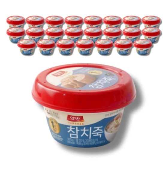 【285g×24個】ヤンバン 両班 ツナ粥 レトルト食品 簡単調理 即席おかゆ