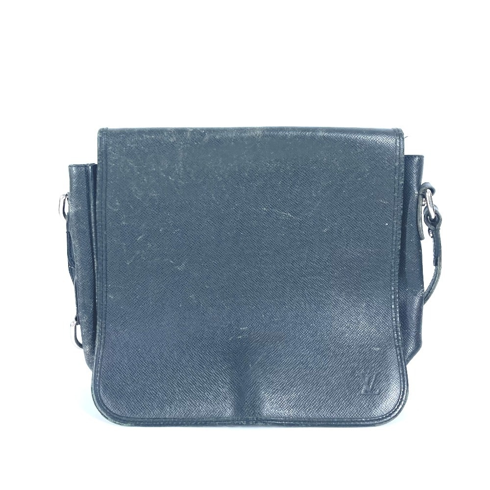 ショルダーバッグ M32482 アンドレイ タイガ カバン 斜め掛け フラップ タイガレザー アルドワーズ ブラック