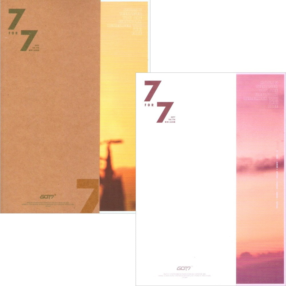 （CD）GOT7（GOT7） - 7 For 7（バージョン2種のうちランダム発送）（K-POP）