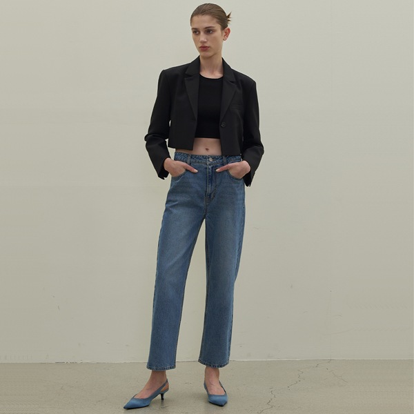 New Normal Slim Straight Denim Pants (S-PT-5459)