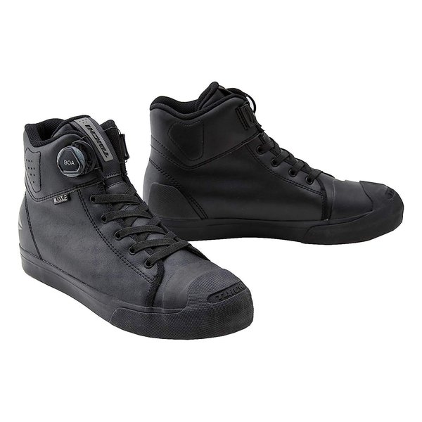 DRYMASTER-FIT フープシューズ 防水 オールブラック 23.5cm RSS011BK03235